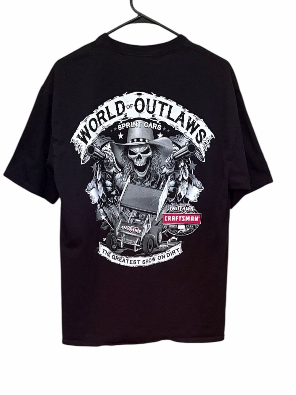 World of Outlaws Sprint Cars Craftsman Gunslinger Graphic T